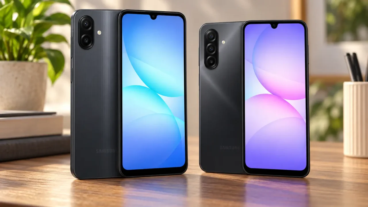 Galaxy A07 ou A17: 4GB ou 8GB de RAM mudam o uso diário