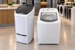 Suggar ou Consul 10kg: timer simples ou 16 ciclos automáticos