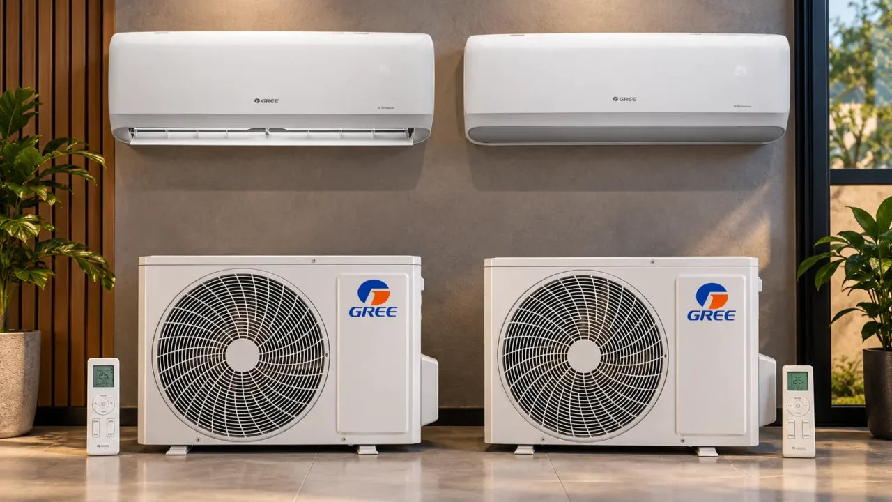 Gree G-Side 12.000 BTUs: ciclo frio ou quente e frio para o ano todo