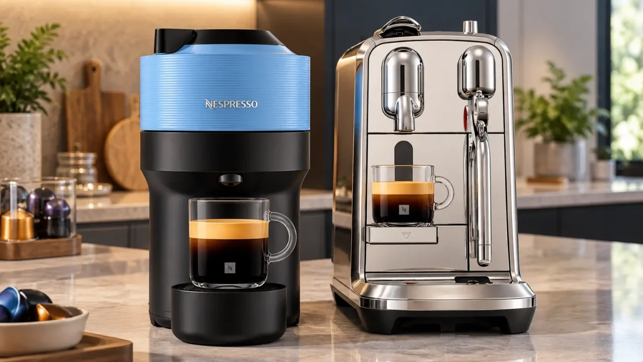 Nespresso Vertuo Pop ou Creatista Plus: tamanhos de café ou leite?