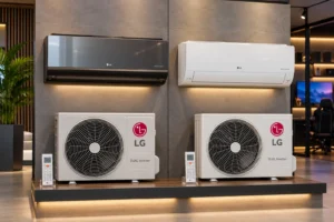 LG ARTCOOL ou AI Voice 24.000 BTUs: acabamento espelhado ou branco