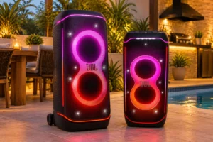 JBL PartyBox Ultimate ou 720: potência ou bateria para festas