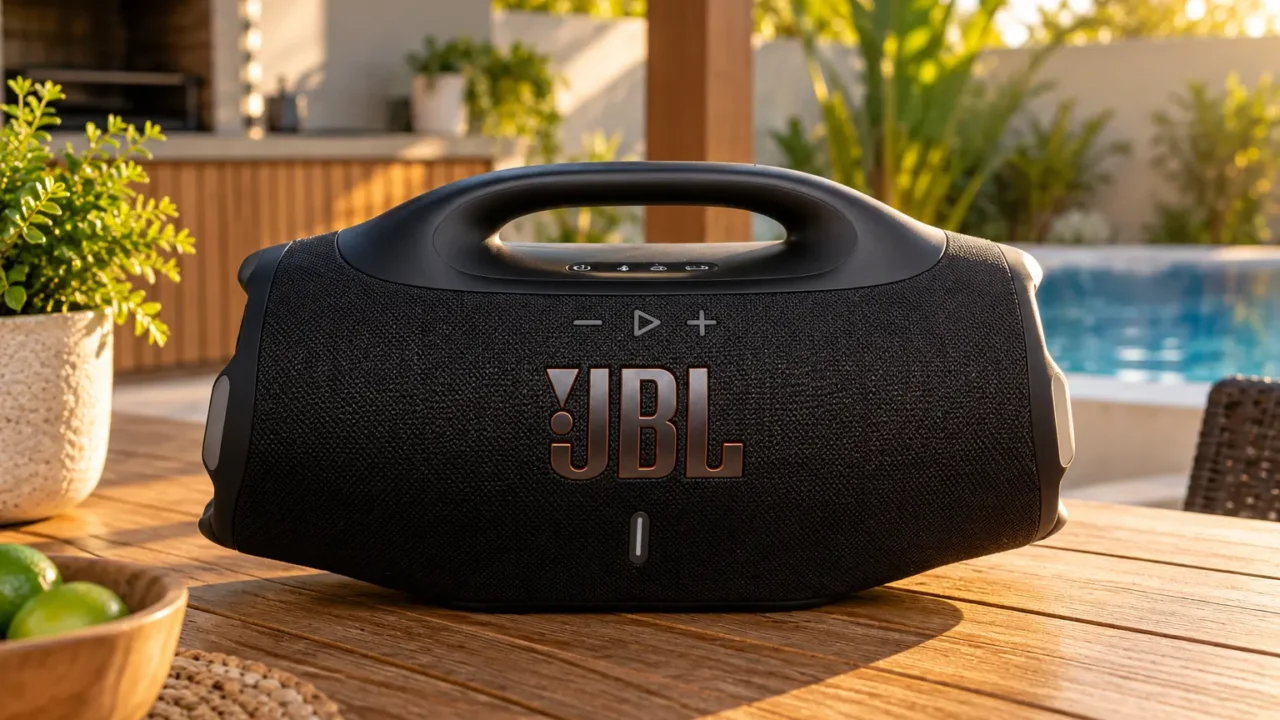 JBL Boombox 3 e mais 4 caixas: de 18 a 34 horas de bateria
