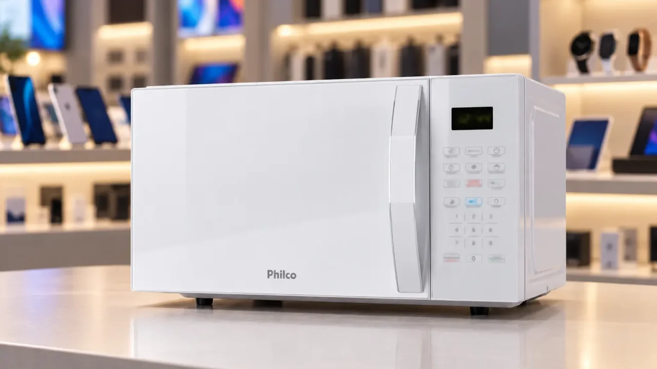 Philco PMO30B 28L ou PMO38E 33L: mais espaço e 9 níveis