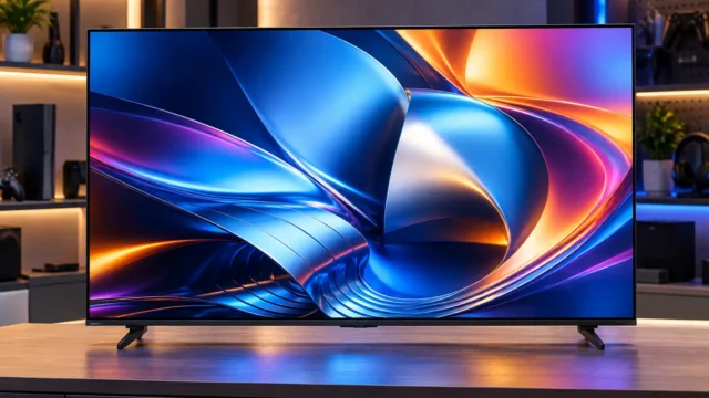 Hisense 65Q6QV de 60 Hz ou Mini LED de 144 Hz na tela de 65"