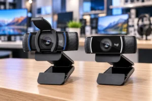 Logitech C922 ou C920s: 60 fps e tripé ou tampa de privacidade