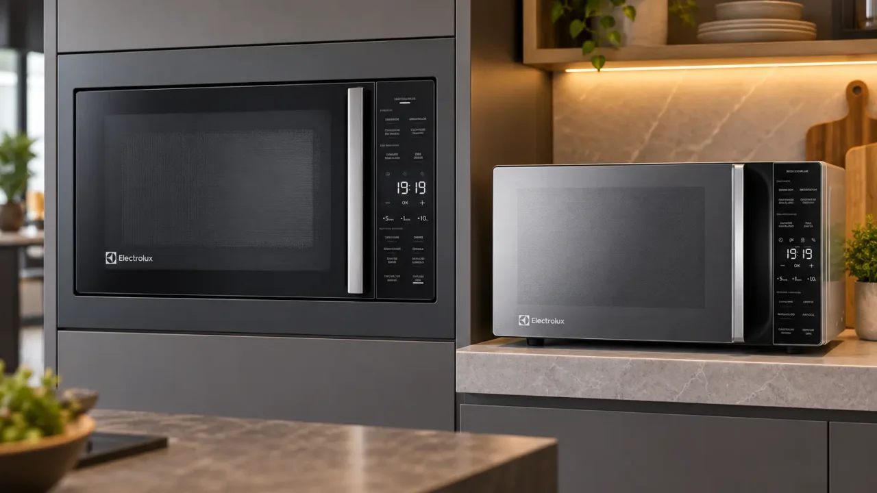 Electrolux ME3BC ou ME23S: 34L de embutir ou 23L com mais funções