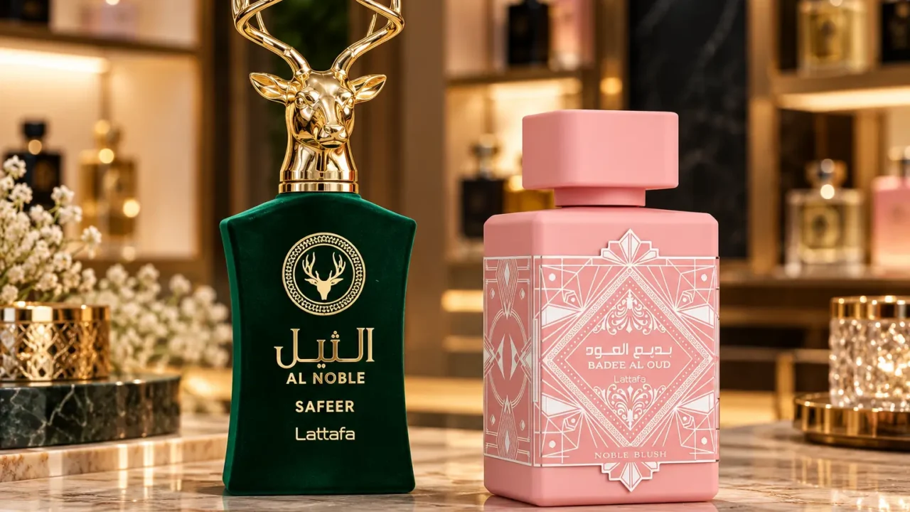 Al Noble Safeer ou Noble Blush: o que muda na proposta olfativa