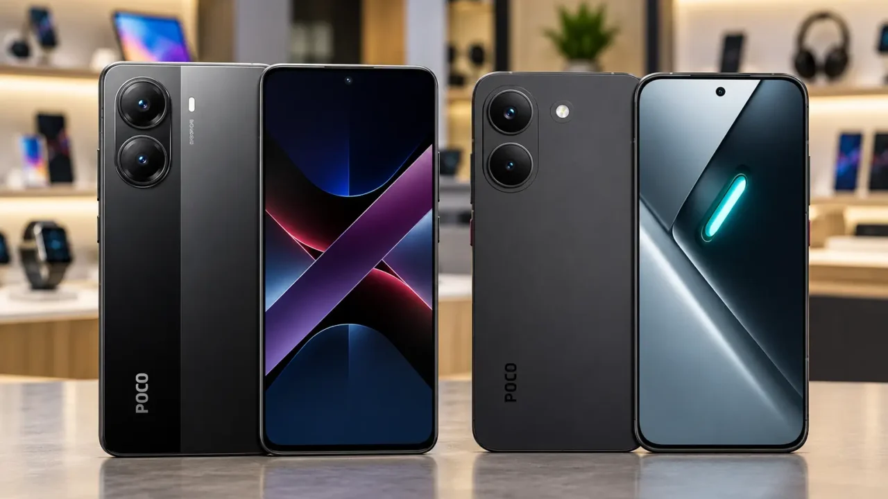 Poco X8 Pro ou X7 Pro: geração nova ou o dobro do armazenamento