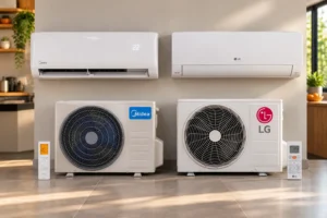 Midea 12.000 ou LG 9.000 BTUs: a diferença está no tamanho do ambiente