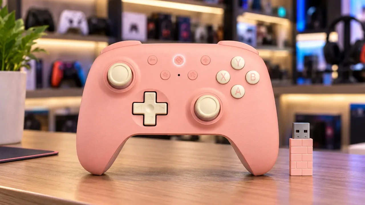 8BitDo Ultimate 2C Peach e Dark Blue: mesmos recursos em duas cores
