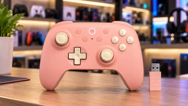 8BitDo Ultimate 2C Peach e Dark Blue: mesmos recursos em duas cores