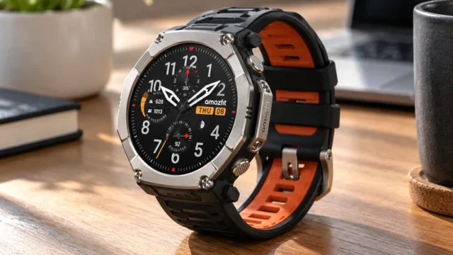 Amazfit T-Rex 3 de 48 mm: mapas e bateria para trilhas de até 27 dias