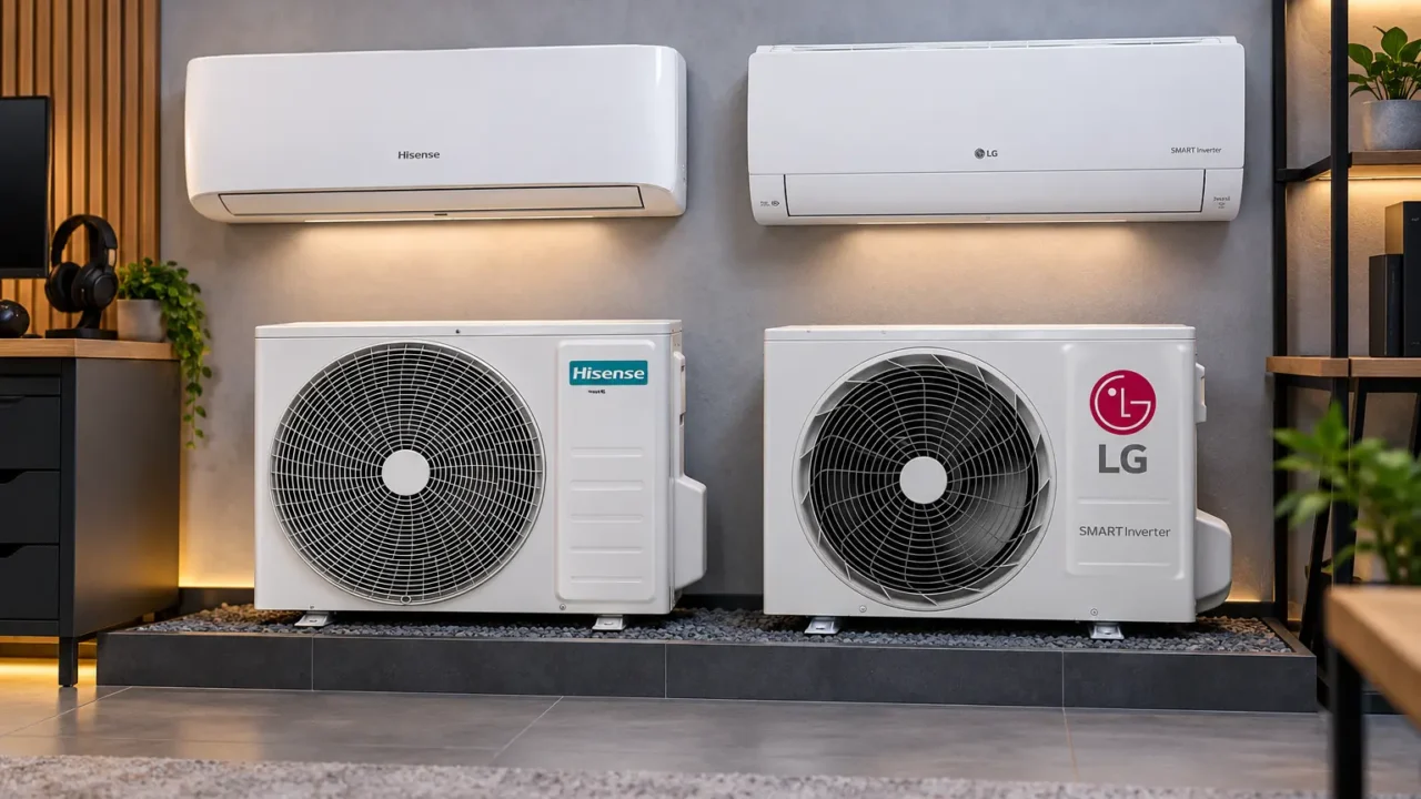Hisense Eco Plus ou LG AI Smart: sem Wi-Fi ou controle por voz