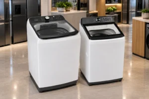 Midea Wave 12kg ou 15kg: três quilos a mais e 5,1cm de largura