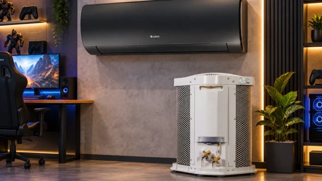 Gree 12.000 ou 18.000 BTUs: a capacidade vem antes do Wi-Fi