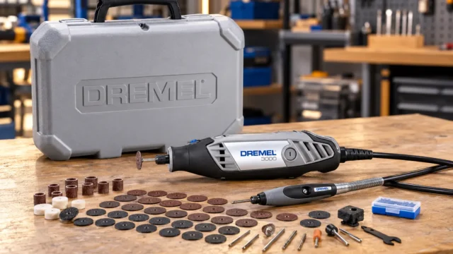 Dremel 3000 com eixo flexível ou minirretífica sem fio para gravação