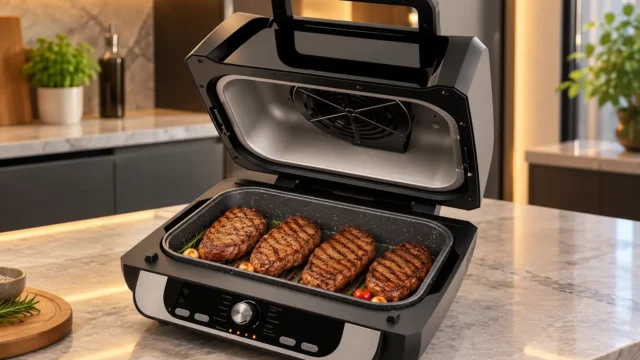 WAP Barbecue 10L ou Gourmia 6 QT: churrasco ou cesta digital