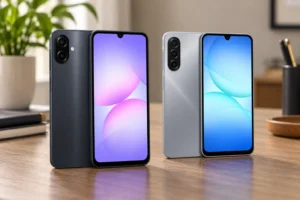 Galaxy A07 ou A17 5G: a diferença está no 5G e na câmera