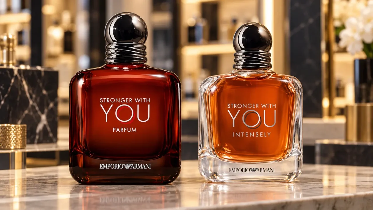 Stronger With You Intensely ou Parfum: baunilha defumada ou couro