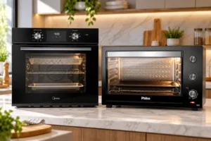 Midea 80L ou Philco PFE80A: Air Fryer ou quatro resistências