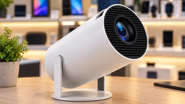 Mini projetores 4K com Wi-Fi 6: três modelos de 720p para o teto