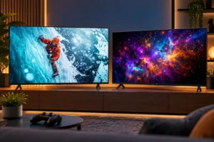 LG 50AU801C0SA ou Philips 50PUG7300: upscaling ou recursos de jogos