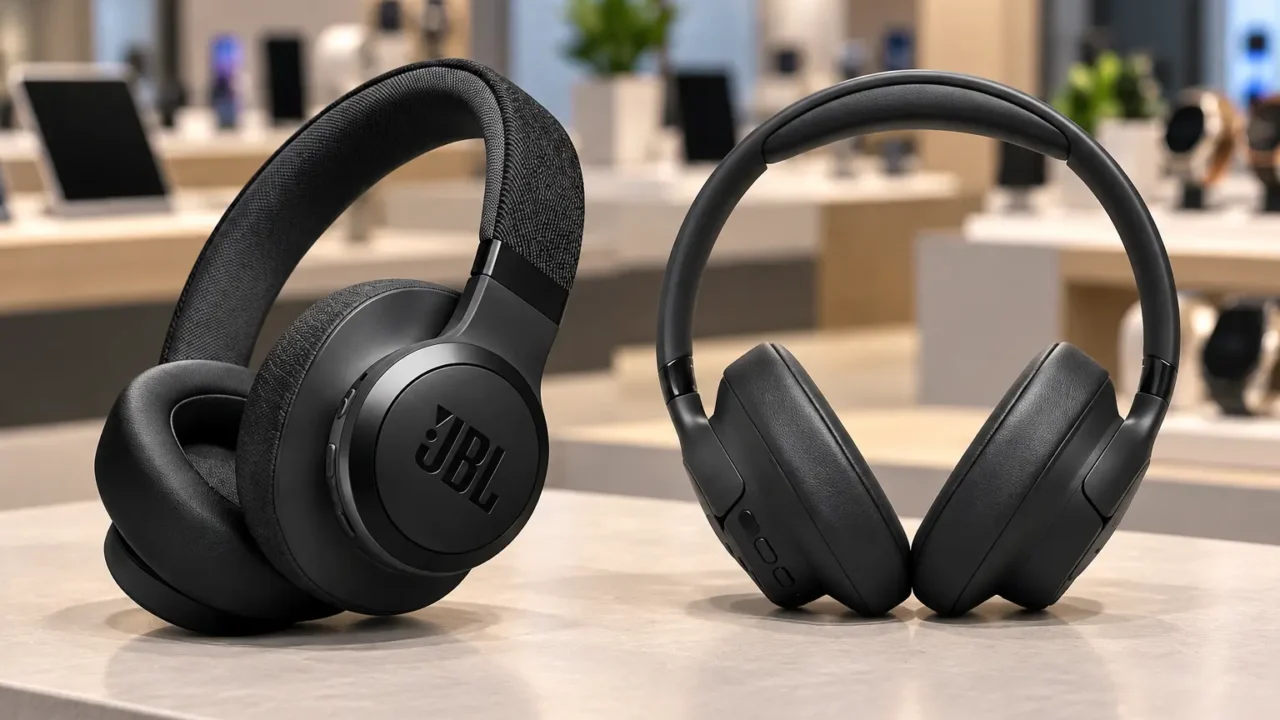 JBL Tune 780NC ou Live 770NC: bateria, conexões ou comandos de voz