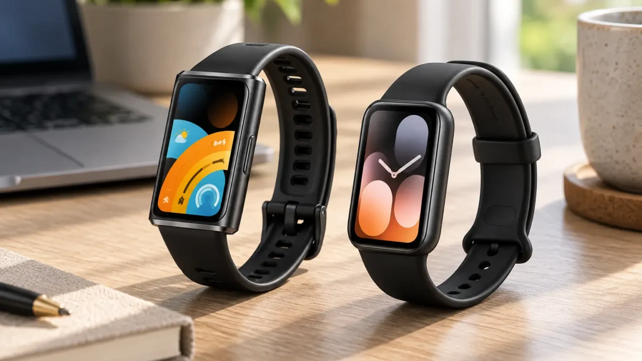 Smart Band 10 Pro ou HUAWEI Band 11 Pro: bateria ou caixa metálica