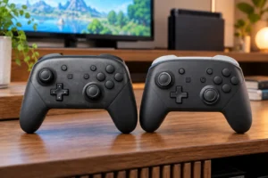 Switch Pro ou Switch 2 Pro: a diferença está no áudio e nos botões