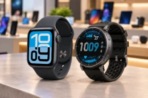 Apple Watch SE 3 ou Amazfit Active Max: integração ou autonomia e mapas