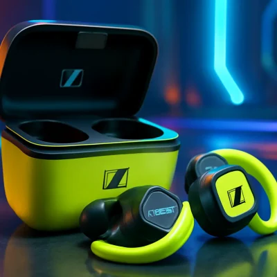 Sennheiser Consumer Audio Sport True Wireless Earbuds – Fones de Ouvido Bluetooth para Música e Chamadas