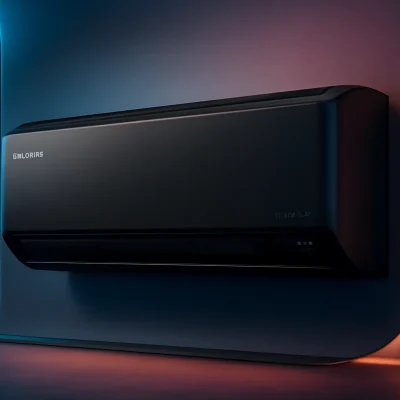 Ar-condicionado Split Inverter 12000 Btus Samsung Windfree Connect Black High Wall Quente e Frio