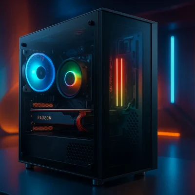 PC Gamer Ryzen 5 8600G com Radeon 760M: Potência e Praticidade