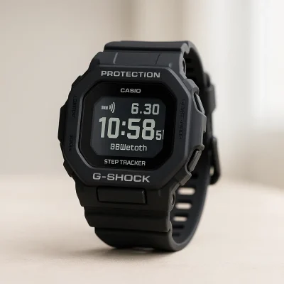 Casio G-Shock GBD-200-1DR com Bluetooth e Contador de Passos