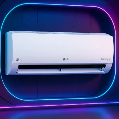 Ar Condicionado LG Dual Inverter Voice 12000 BTU Quente e Frio