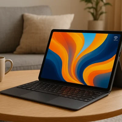 NOVOJOY Tablet 2 em 1 com teclado e Wi-Fi 6 surpreende pela versatilidade