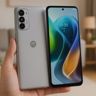 Smartphone Motorola Moto g05 com 12GB RAM Boost e Câmera de 50MP