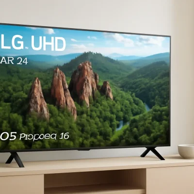 Smart TV 4K 55" LG UHD 55UT8050 com Processador α5 Ger7 e Alexa Integrada