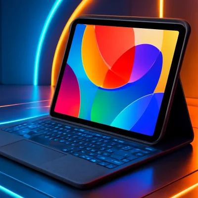 Capa com Teclado Combo Touch para iPad 10ª Geração - Teclado Retroiluminado e Trackpad Precisos