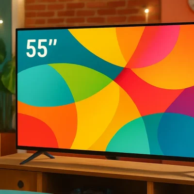 5 Melhores Smart TVs 55″ com Custo-Benefício Imbatível
