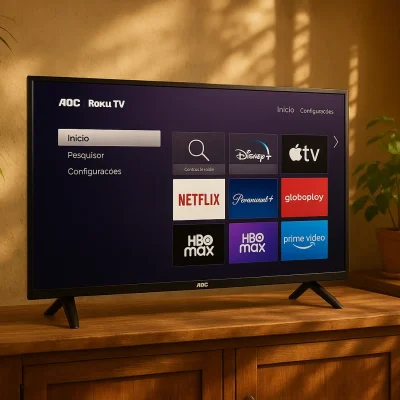 Guia de Compra: 5 Melhores AOC Roku TV em 2025