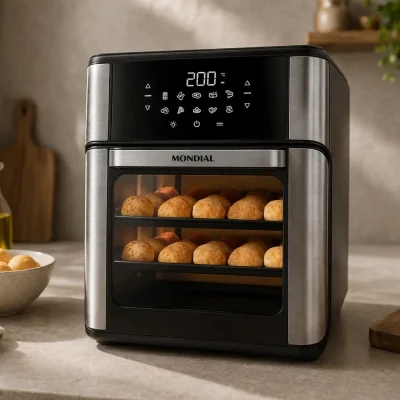 MONDIAL Fritadeira Air Fryer Forno Oven 12L — para quem busca versatilidade