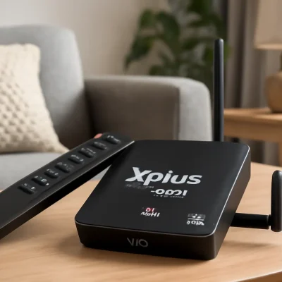 Receptor Canais In Xplus TV Box V3 4K Original Vitalício
