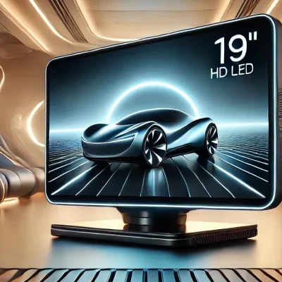 TV 19 polegadas HD LED portátil para veículos