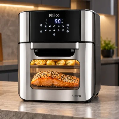 Philco 12L ou Midea 5,5L: forno versátil ou air fryer direta