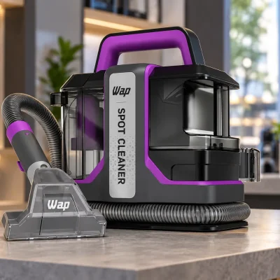 Spot Cleaner W3 foca autolimpeza; W2 separa água limpa e suja