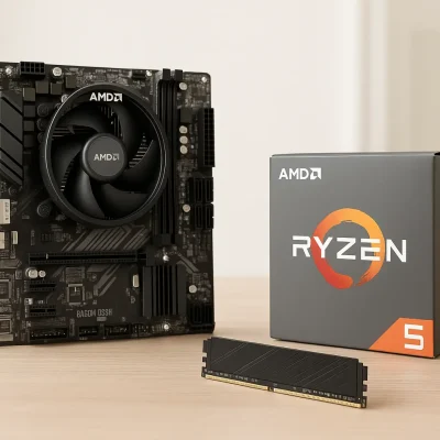 Kit Upgrade AMD Ryzen 5 5600GT com DDR4 3200MHz: Potência e Praticidade