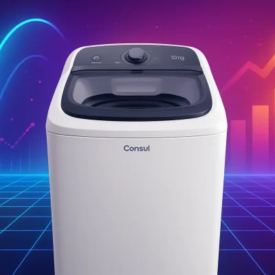 Máquina de lavar Consul 12kg: economia com eficiência