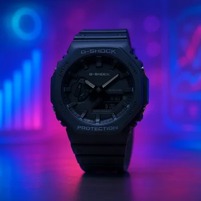 Casio G-Shock GA-2100-1A1DR: desempenho real Casio G-Shock GA-2100-1A1DR: desempenho real